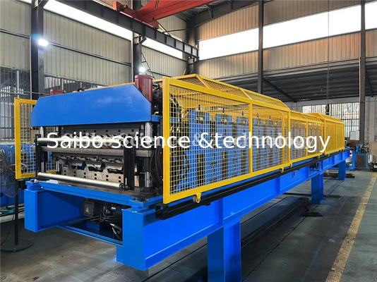 PPGI Efficient Roof Panel Forming Machine 22 Down Stations 16.5kw 3Phase