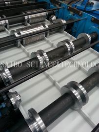 Chain Drive Roofing Roll Forming Machine With 5T Manual Decoiler