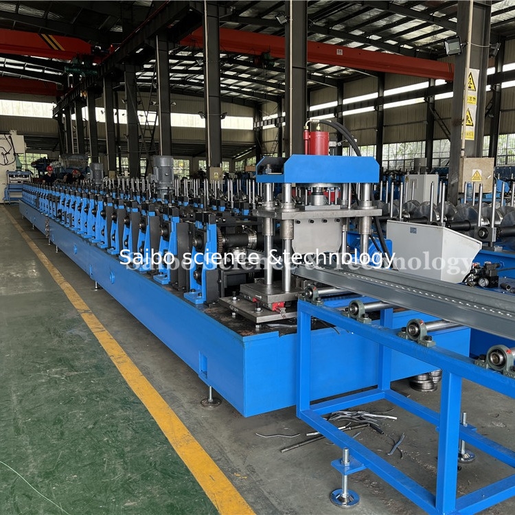 Drive By Gear Box Pedal Plate Roll Forming Machine 1.5mm With JH21-160T Punching